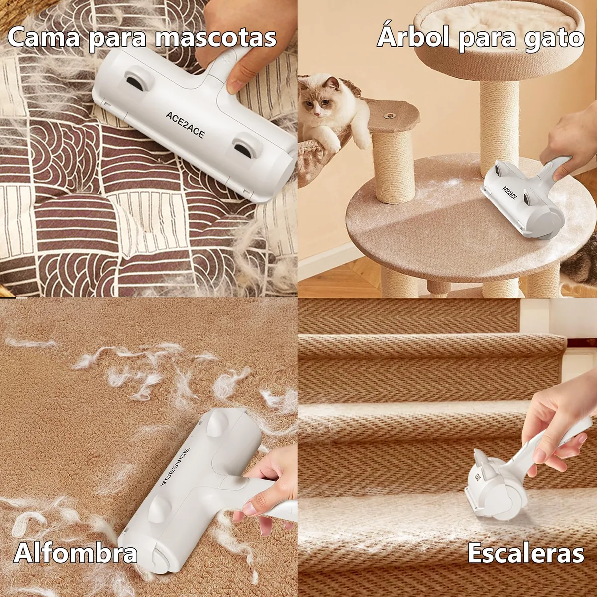 ACE2ACE Rodillo quitapelos reutilizable autolimpiante — imagen 6