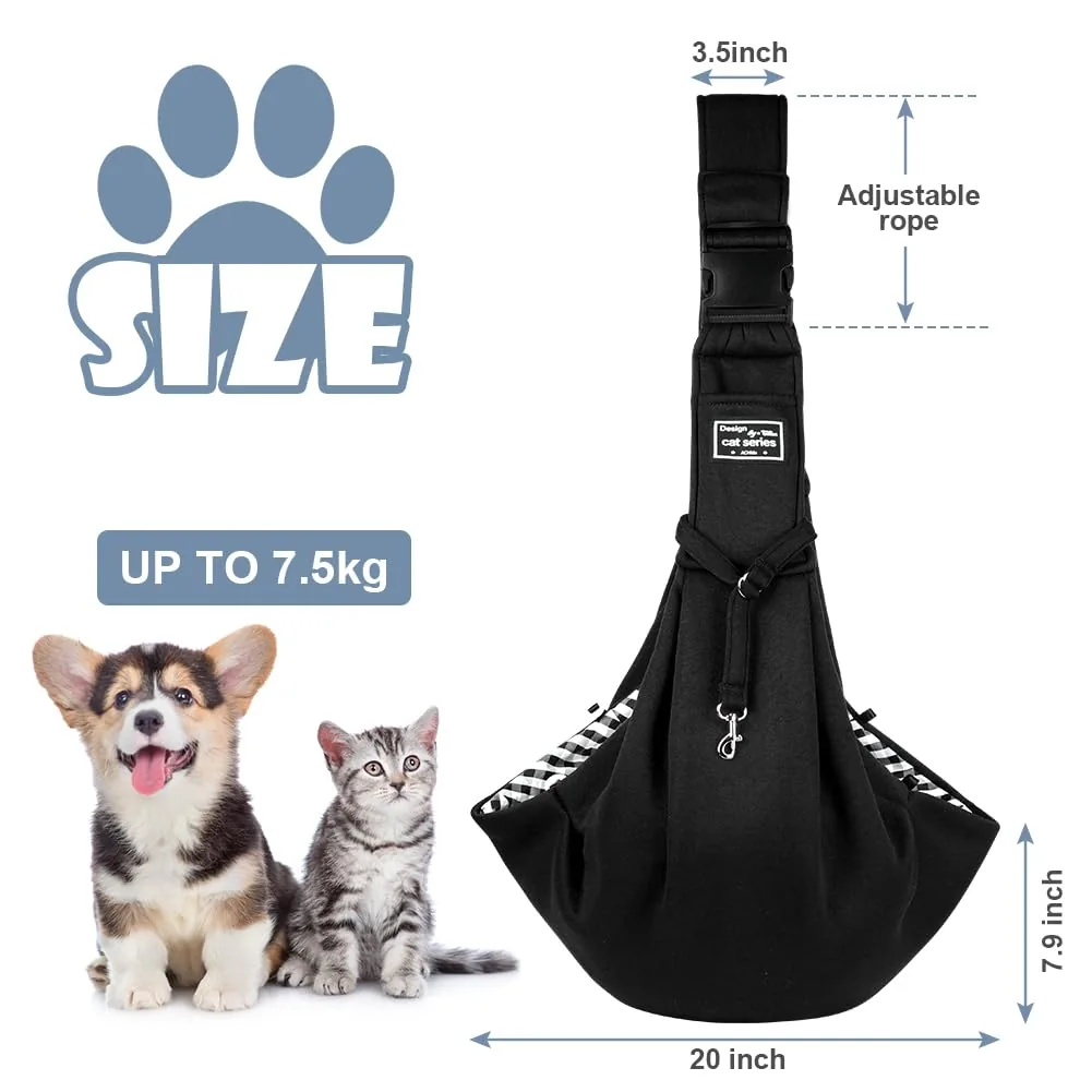 Adiwo Bolso de hombro para mascotas pequeñas (hasta ~7 kg) — imagen 2