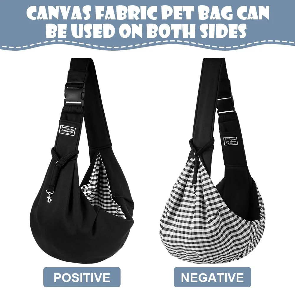 Adiwo Bolso de hombro para mascotas pequeñas (hasta ~7 kg) — imagen 5