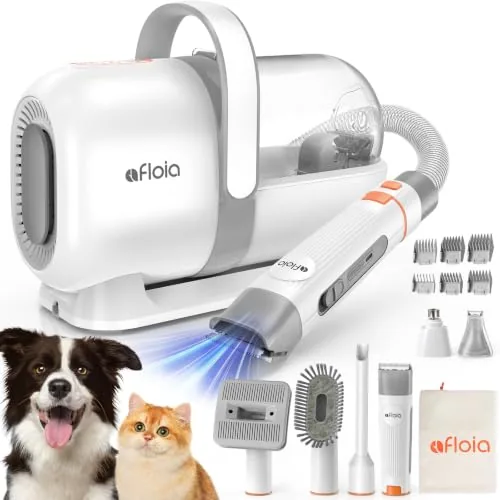 Afloia Kit de peluquería con aspirador (recoge el 99% del pelo) — imagen 7
