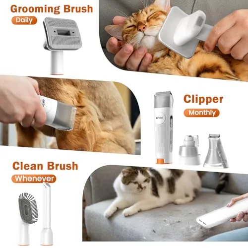 Afloia Kit de peluquería con aspirador (recoge el 99% del pelo) — imagen 8