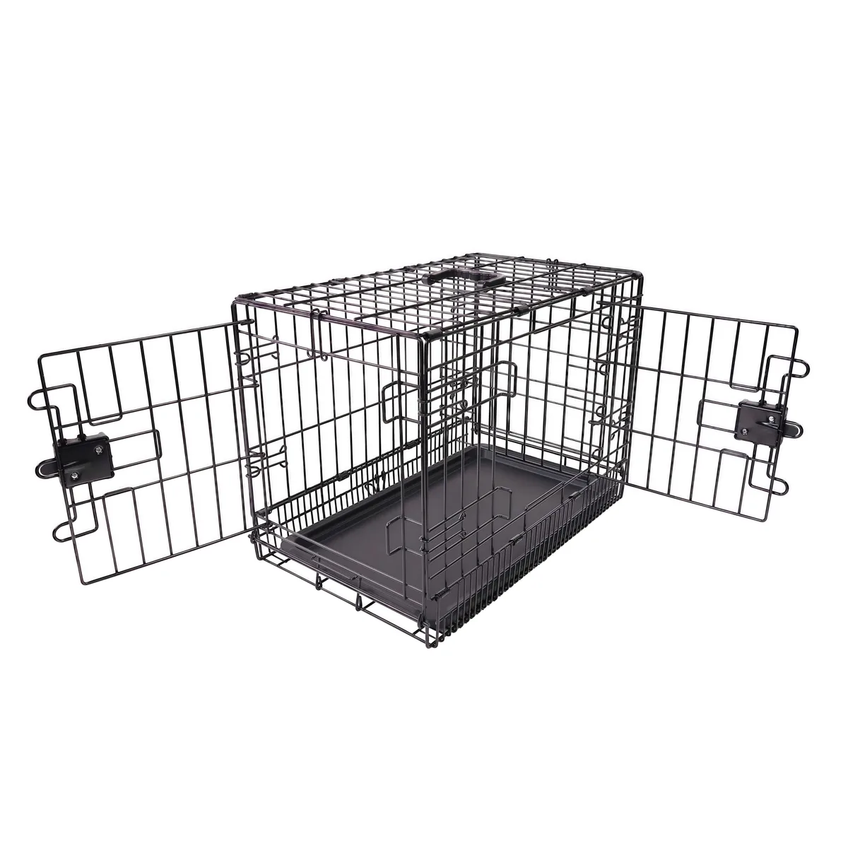 Amazon Basics Jaula metálica plegable 56 cm (1 puerta) — imagen 7