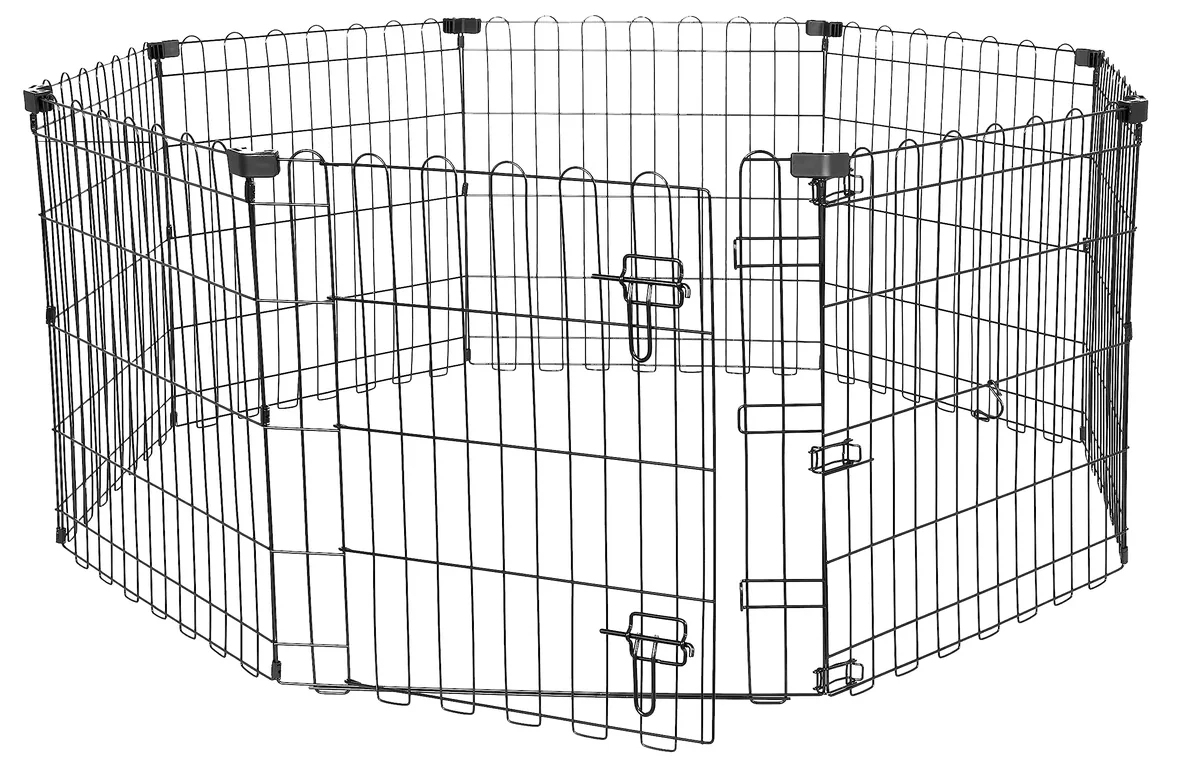 Amazon Basics Parque metálico octogonal 61 cm