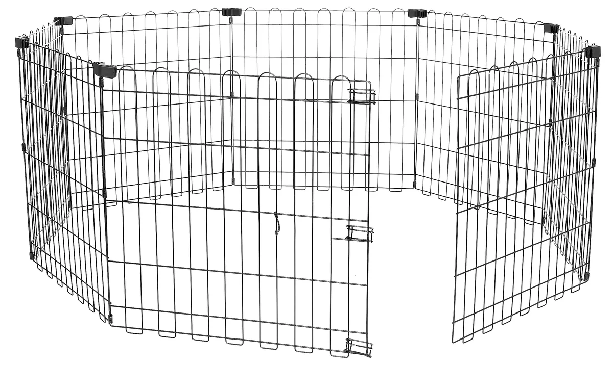 Amazon Basics Parque metálico octogonal 61 cm — imagen 8