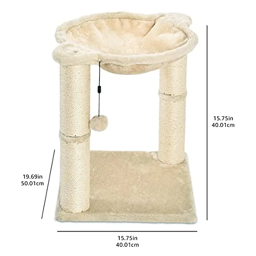 Amazon Basics Torre pequeña con hamaca y caseta — imagen 8