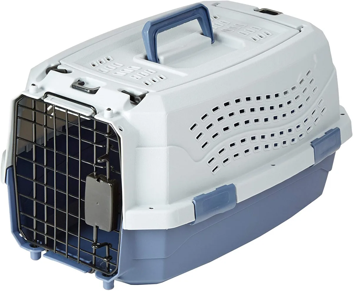 Amazon Basics Transportín rígido 2 puertas 48 cm