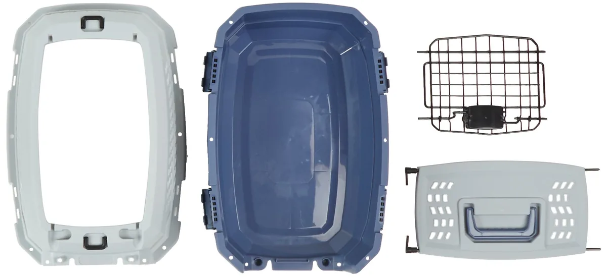 Amazon Basics Transportín rígido 2 puertas 48 cm — imagen 6