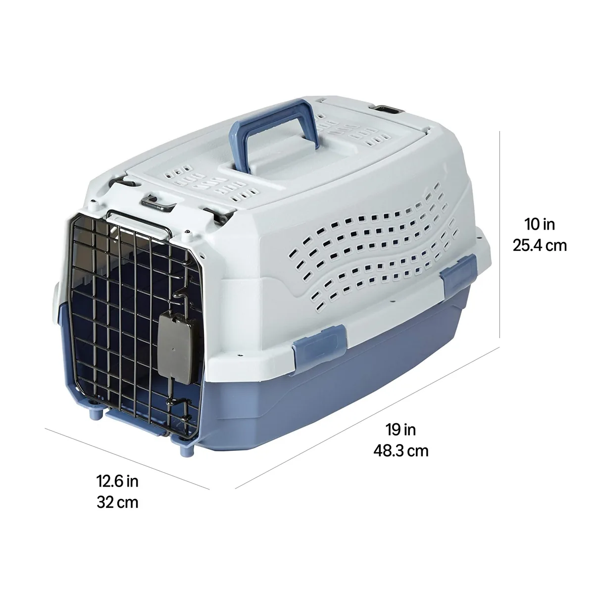 Amazon Basics Transportín rígido 2 puertas 48 cm — imagen 7