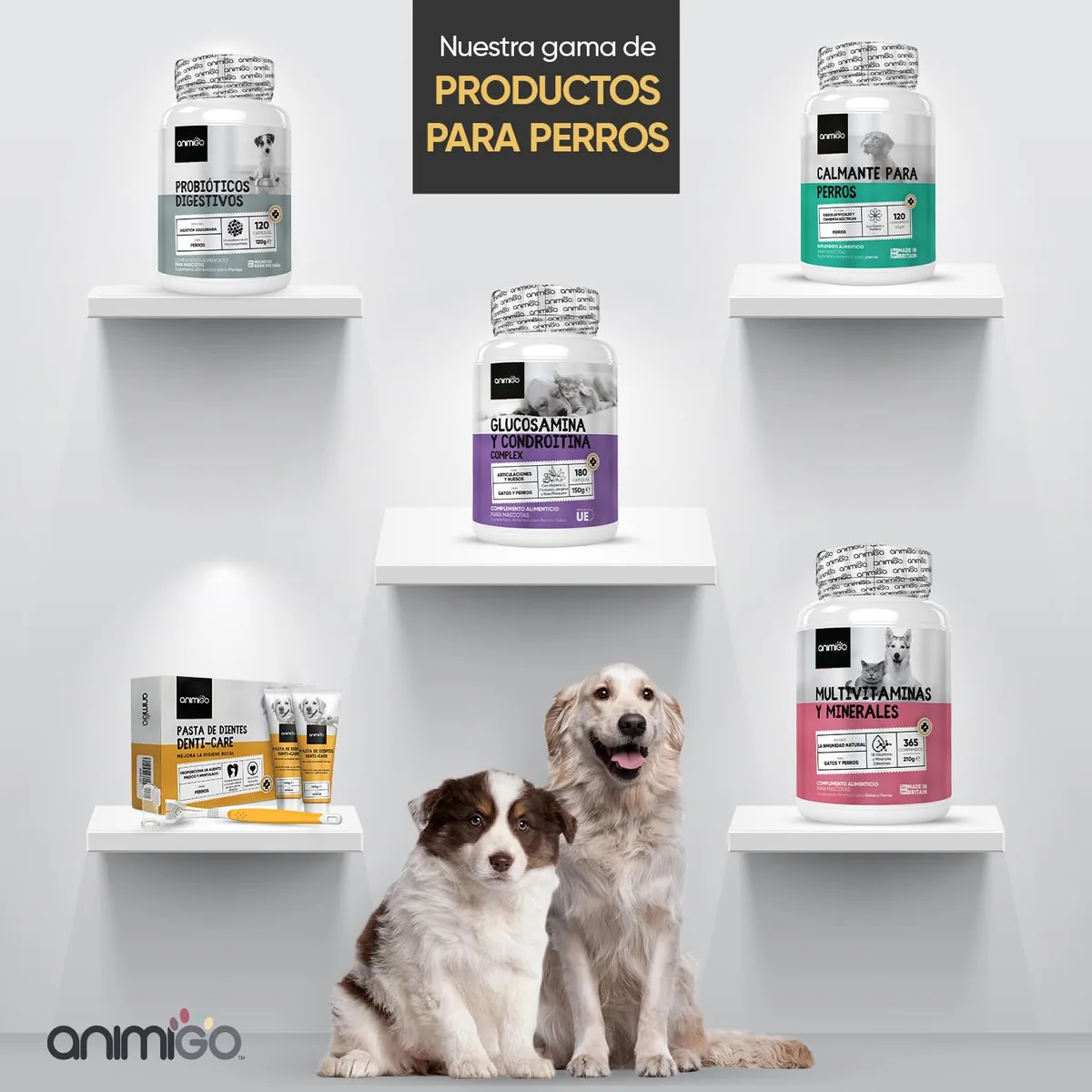Animigo Kit de cepillo y pasta de dientes para perros — imagen 8