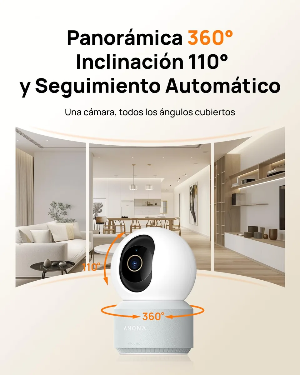 Anona Pano 4K Cámara interior 360 — imagen 3
