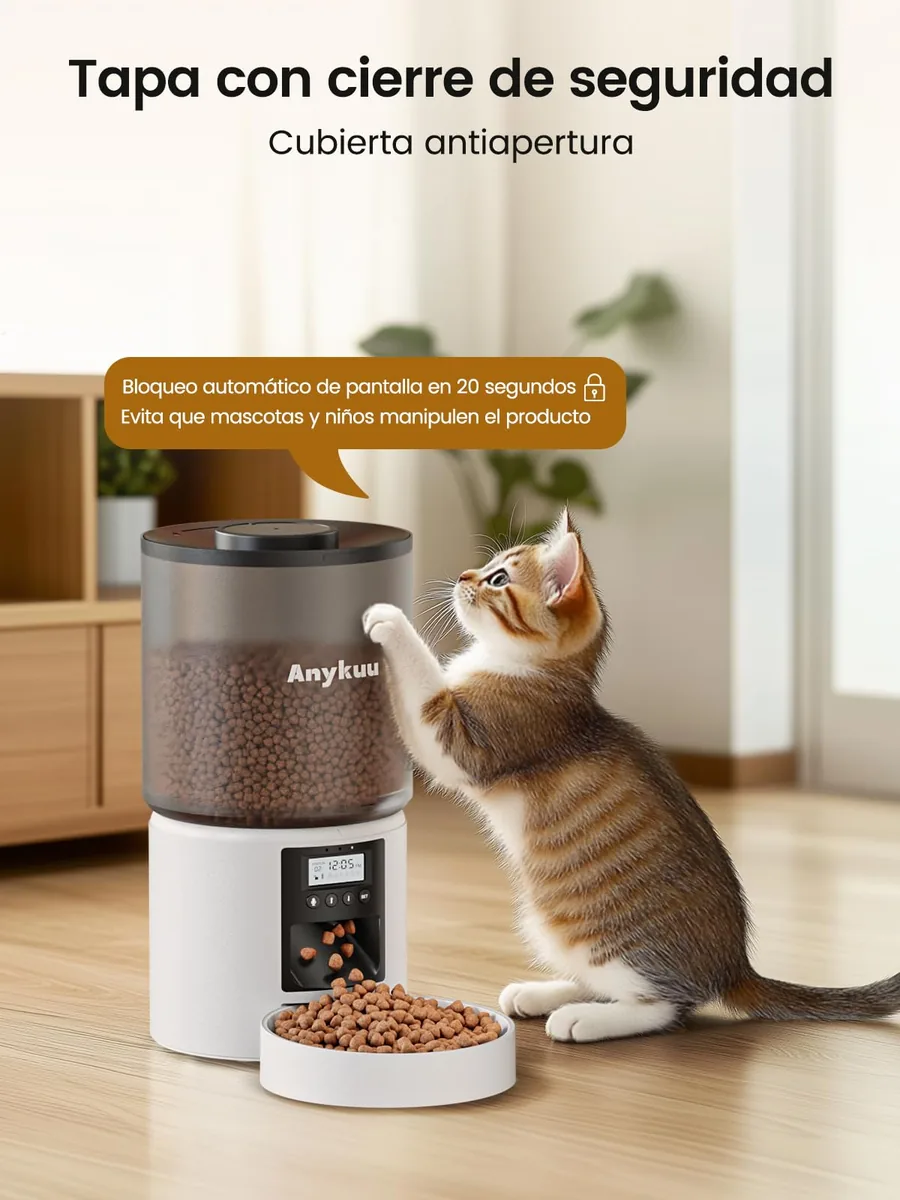 Anykuu Comedero automático 4 L — imagen 6