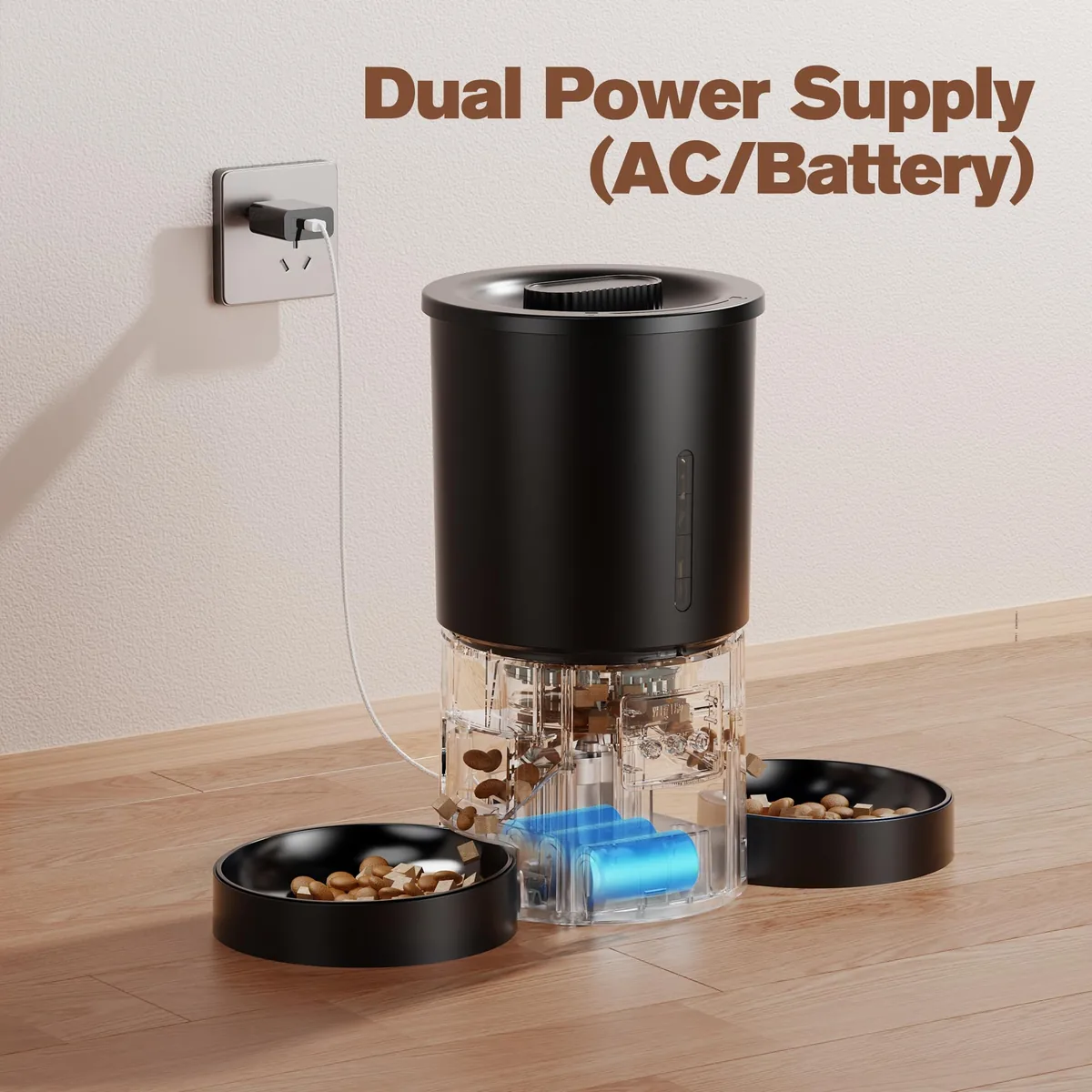 AONBOY A6 Comedero automático doble 5 L (App) — imagen 6