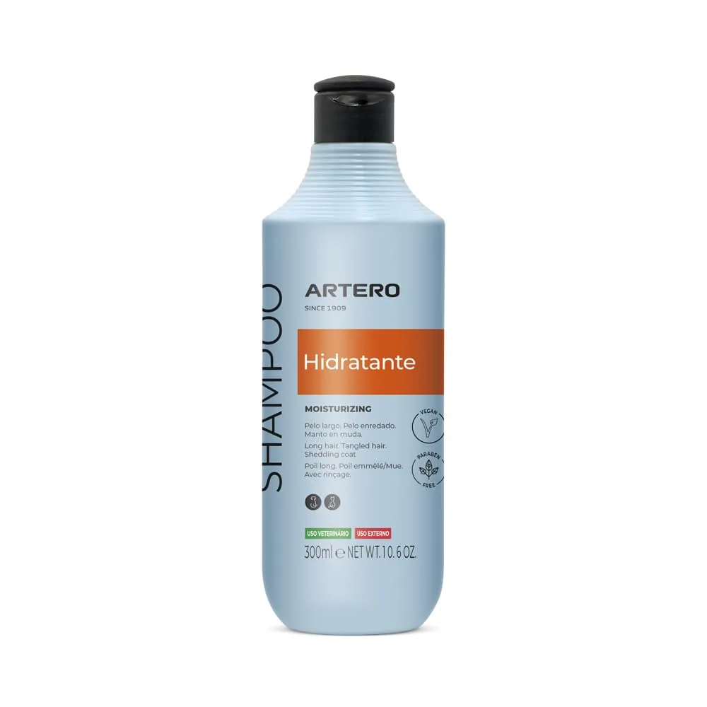 Artero Hidratante Champú para perros de pelo largo (300 ml)