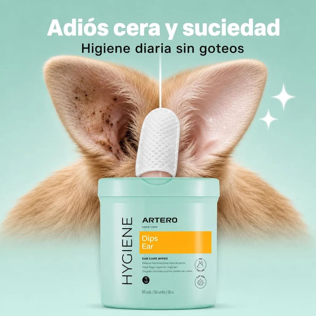 Artero Ear Dips Dedales limpiadores de oídos (50 uds) — imagen 2