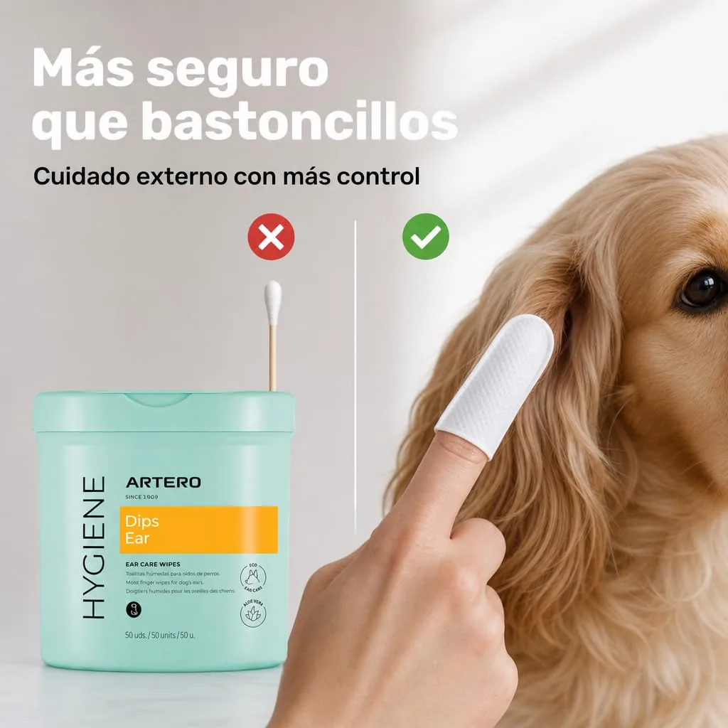 Artero Ear Dips Dedales limpiadores de oídos (50 uds) — imagen 3