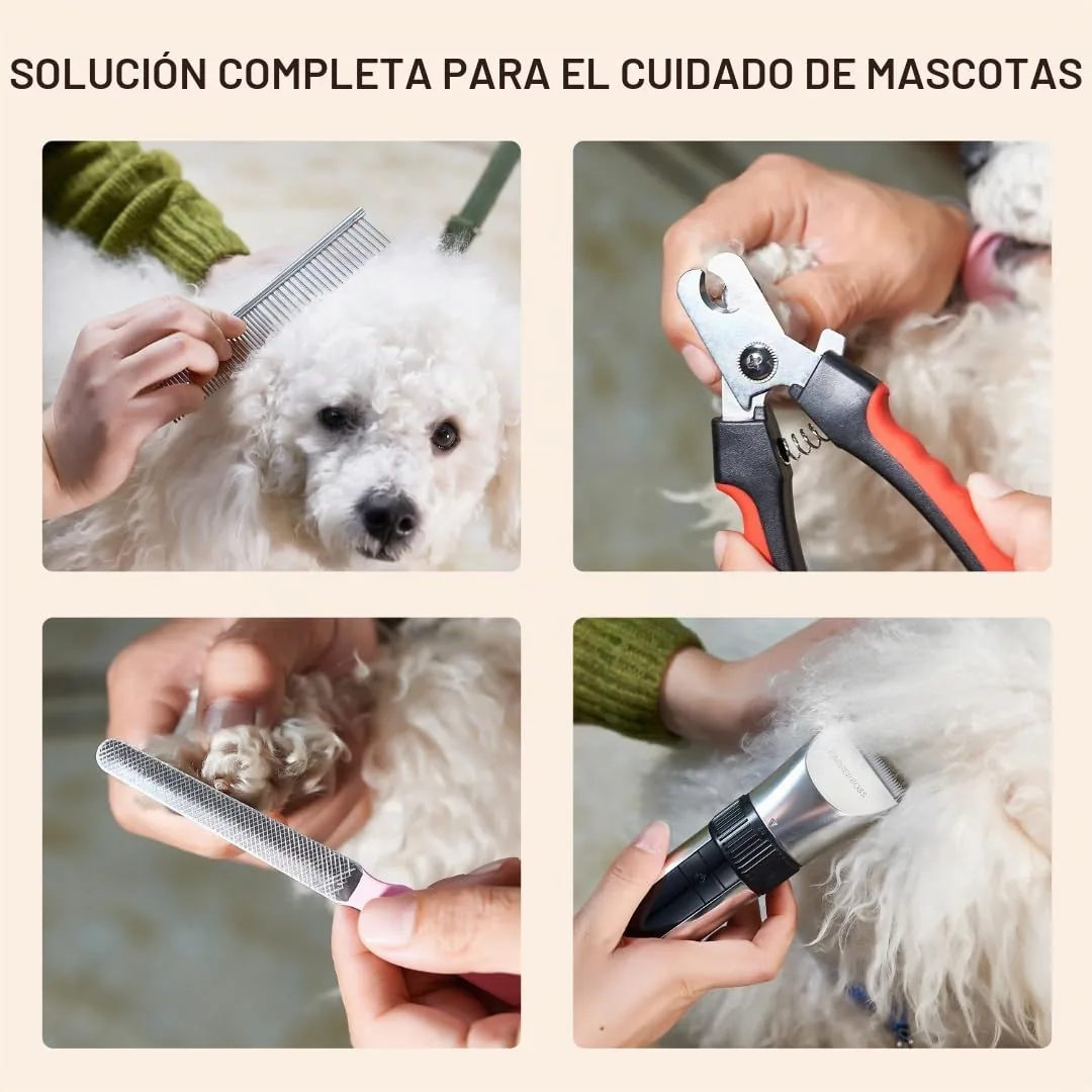 BarberBoss Cortapelos impermeable con pantalla LED — imagen 3
