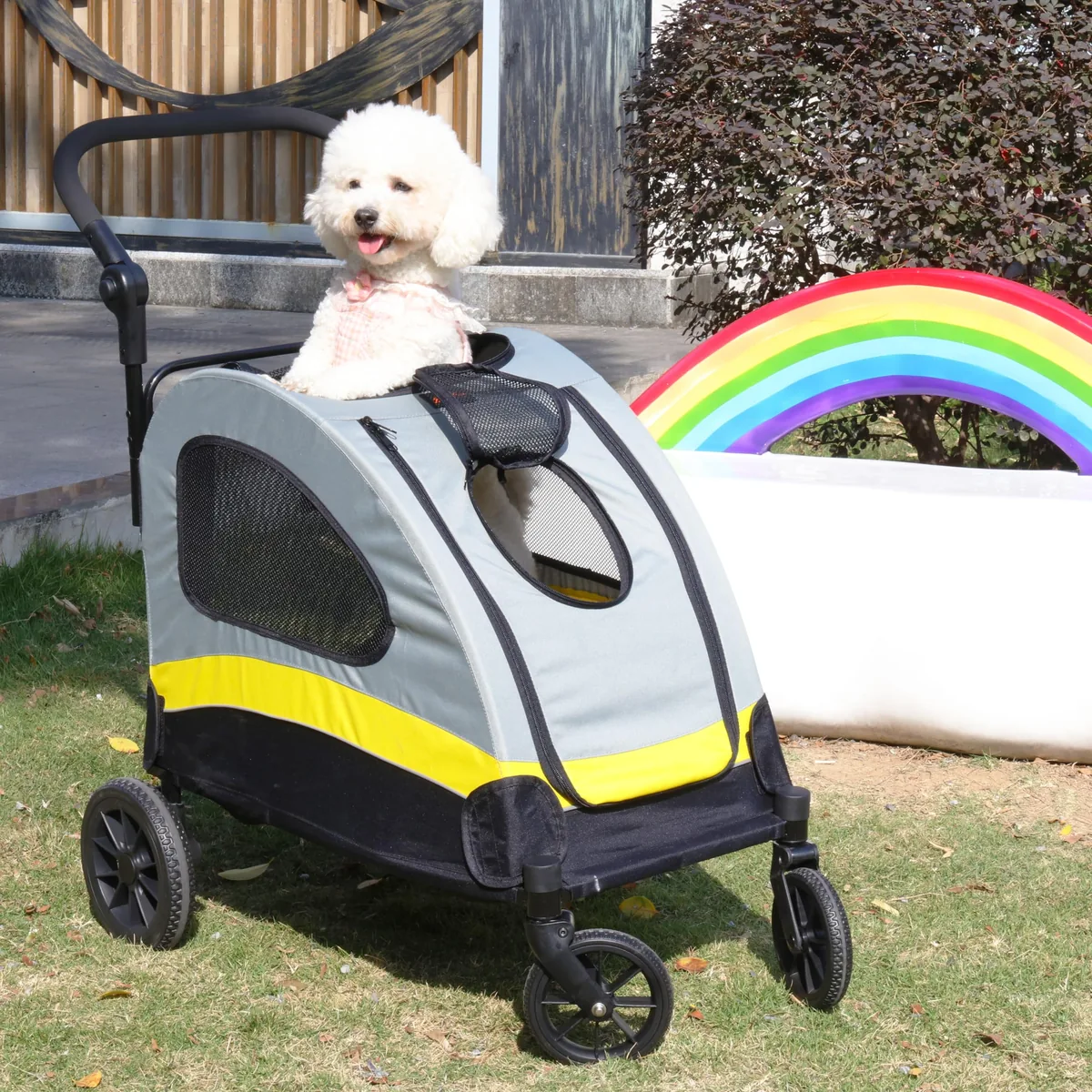 BingoPaw Carrito plegable con amortiguación hasta 20 kg — imagen 4