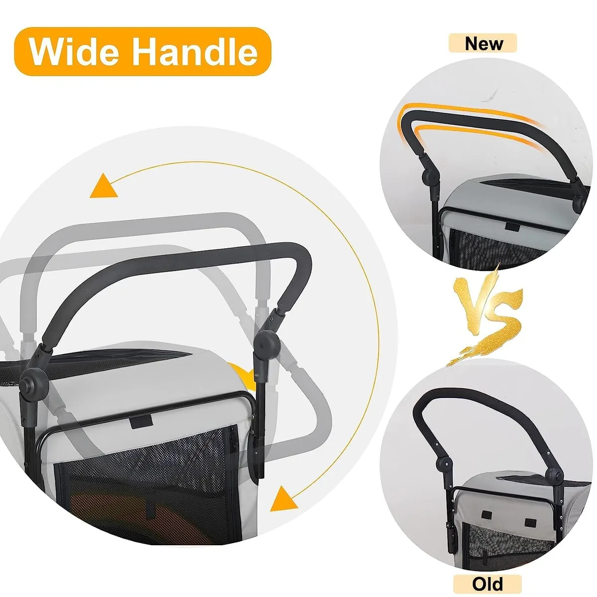BingoPaw Carrito plegable con amortiguación hasta 20 kg — imagen 7