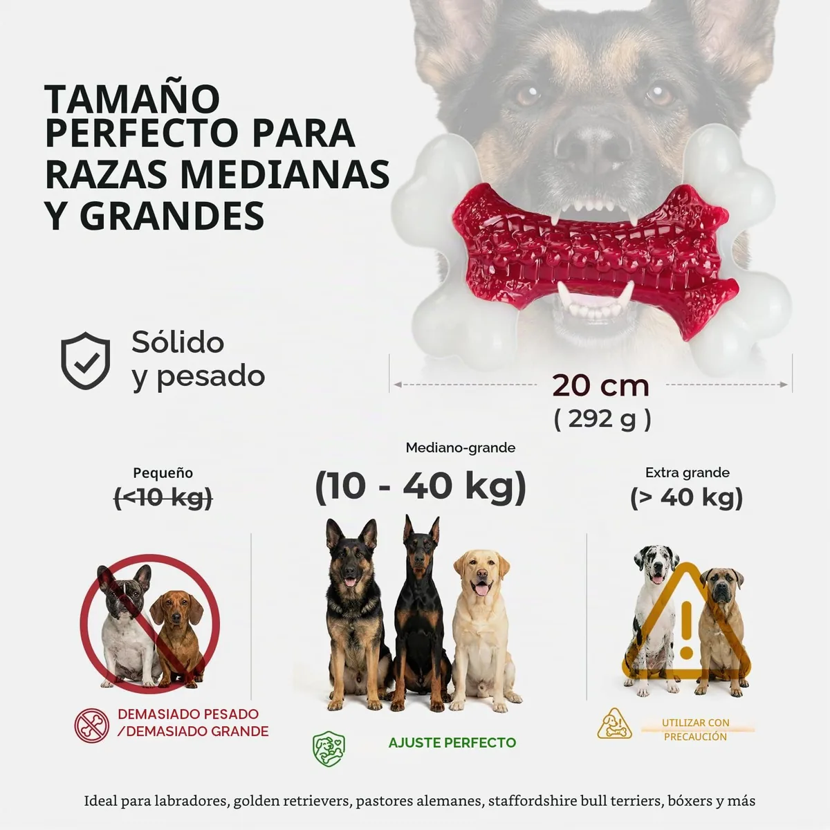 ChienBox Hueso de nailon resistente para masticadores fuertes — imagen 2