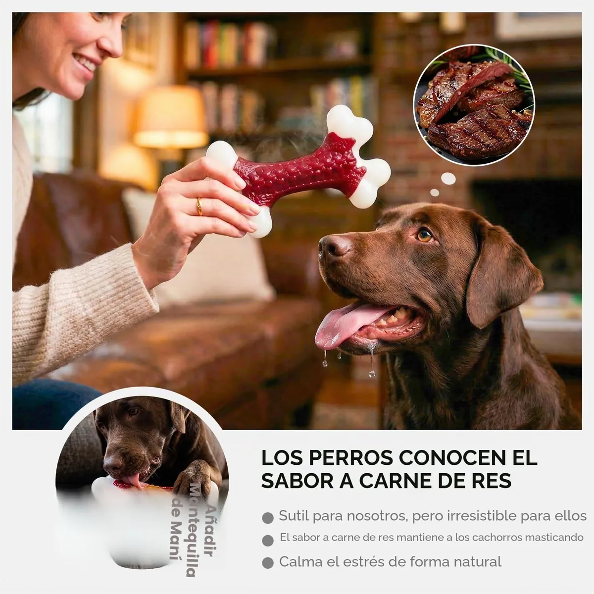 ChienBox Hueso de nailon resistente para masticadores fuertes — imagen 3
