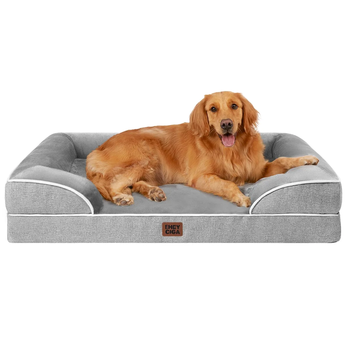 EHEYCIGA Cama ortopédica impermeable (XL)