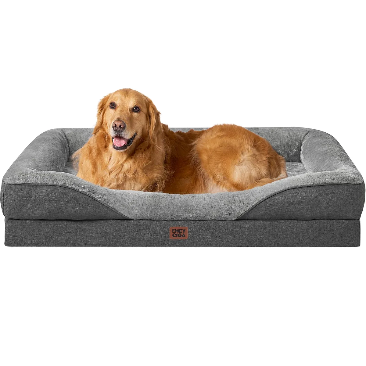 EHEYCIGA Cama ortopédica 106 cm (doble espuma)