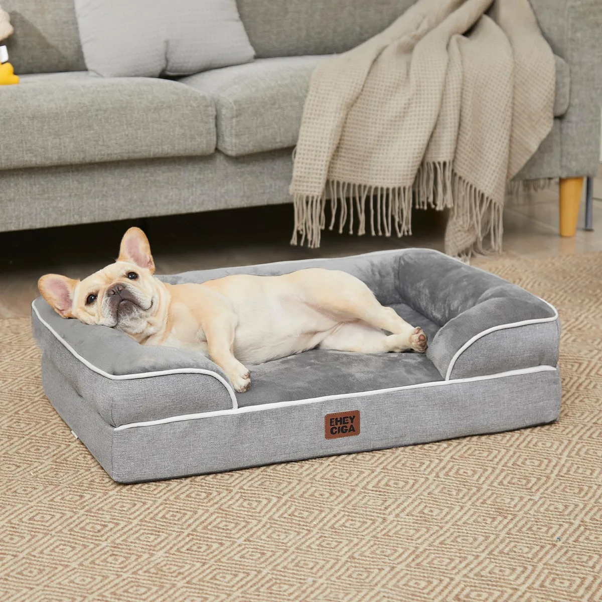 EHEYCIGA Cama ortopédica impermeable (XL) — imagen 8