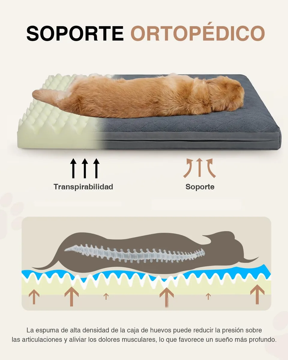 Favodormir Colchón ortopédico impermeable 104 cm (reversible) — imagen 6