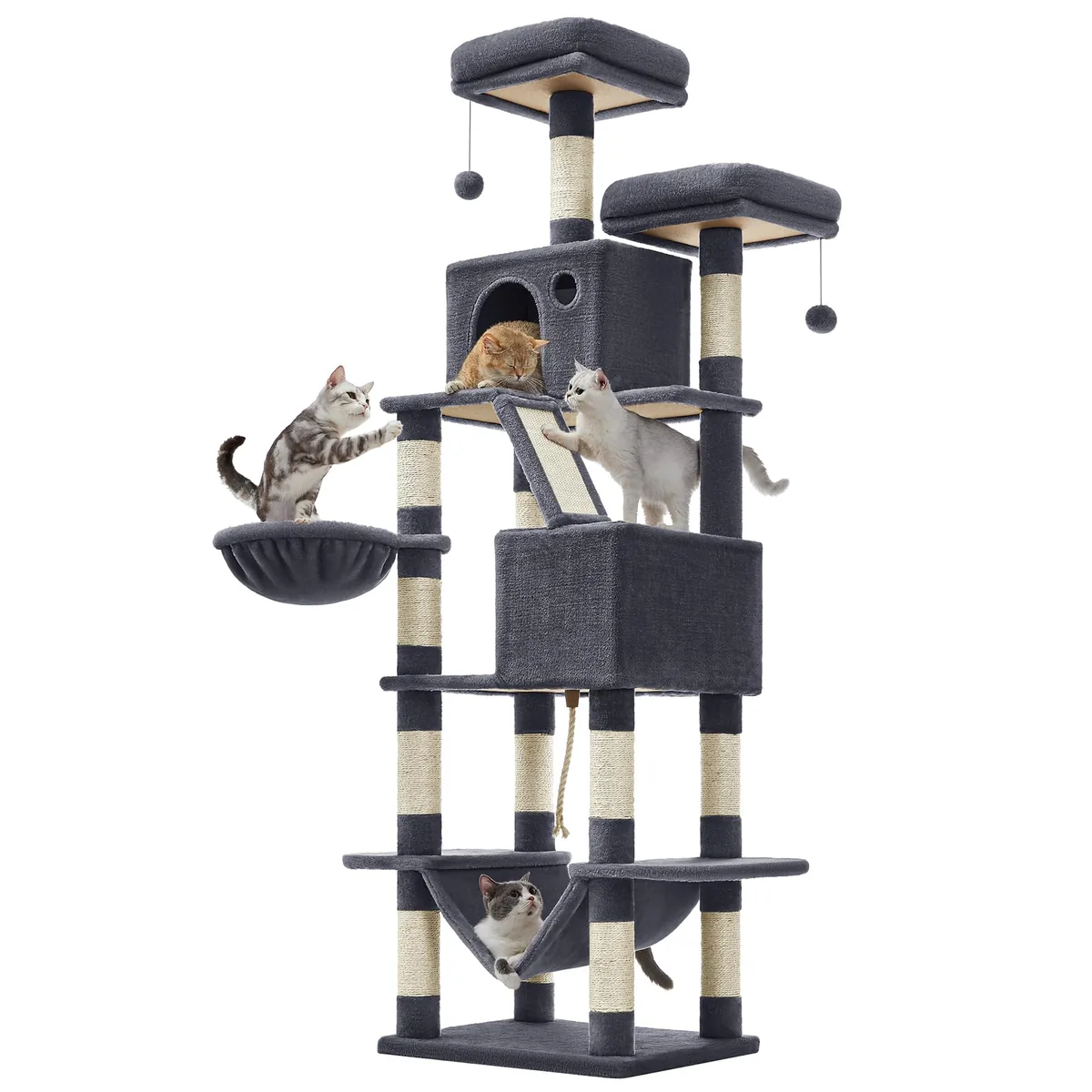 Feandrea Árbol para gatos XXL (203 cm) — imagen 8