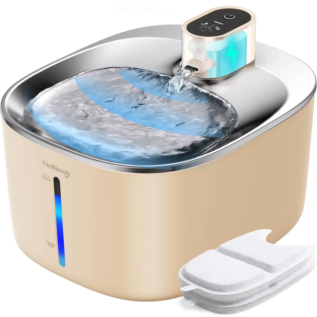 FEELNEEDY Fuente 4 L sin cable con sensor — imagen 8