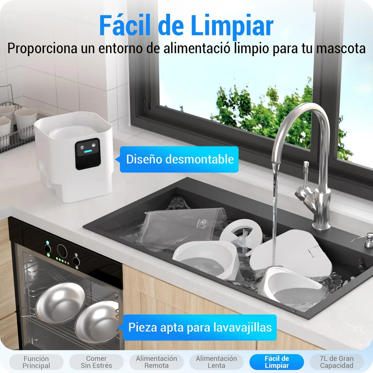 Frienhund Comedero automático doble 7 L (WiFi) — imagen 6