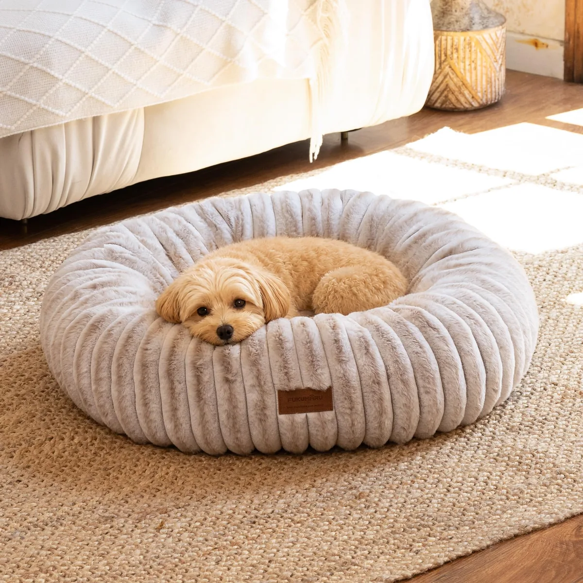 FUKUMARU Cama dónut ortopédica 64 cm (degradado)