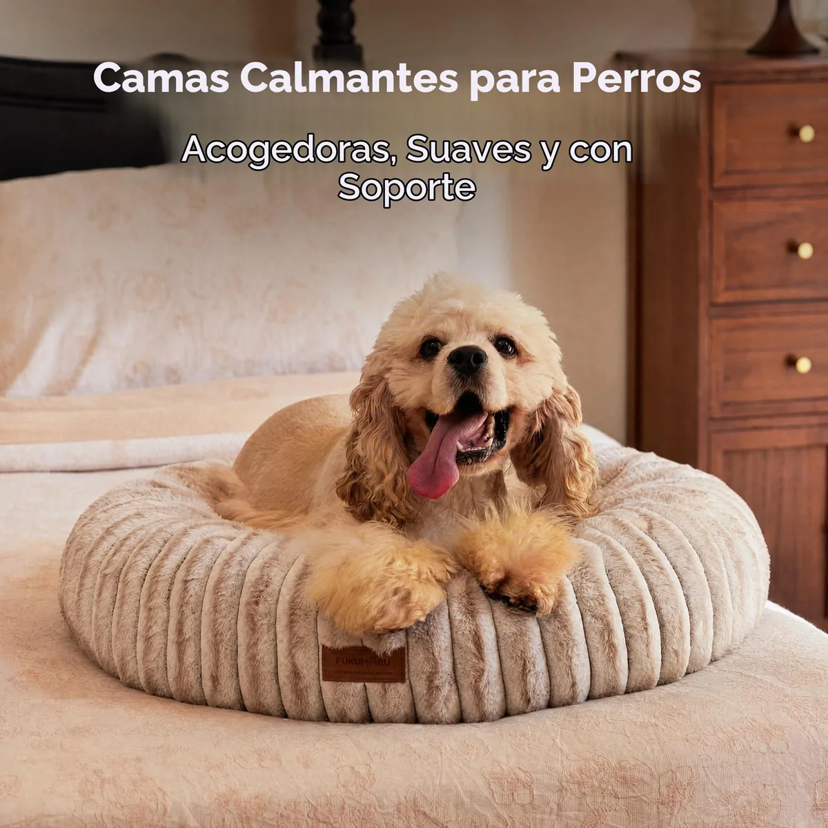FUKUMARU Cama dónut ortopédica 64 cm (degradado) — imagen 2