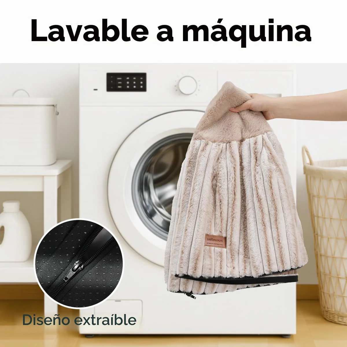 FUKUMARU Cama dónut ortopédica 64 cm (degradado) — imagen 6
