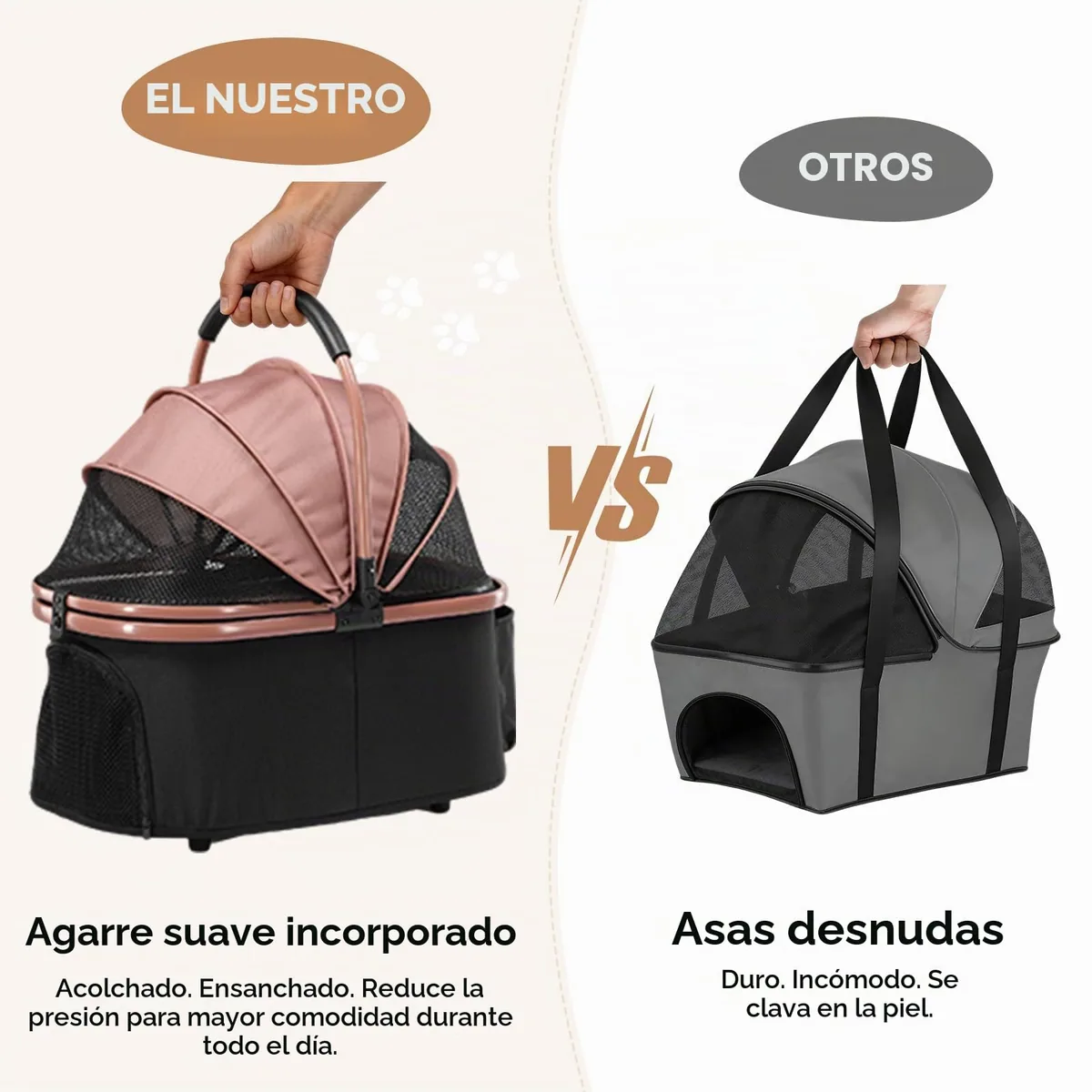 GTPLAYER Cochecito 4 en 1 hasta 25 kg — imagen 6