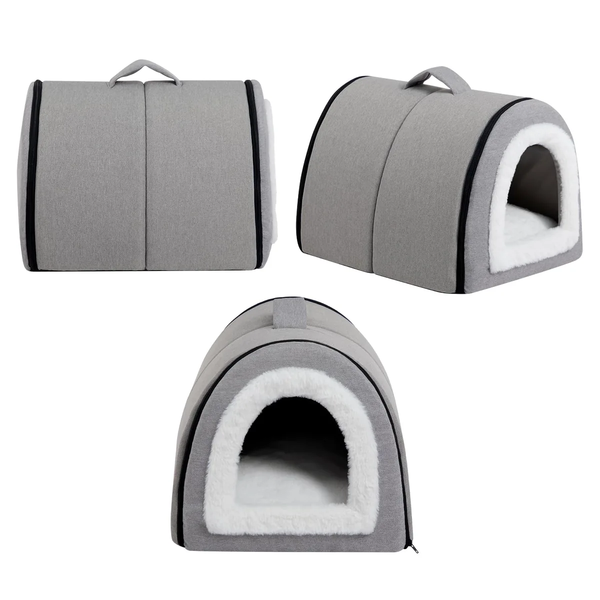 Hollypet Nido de lino plegable 2 en 1 — imagen 6