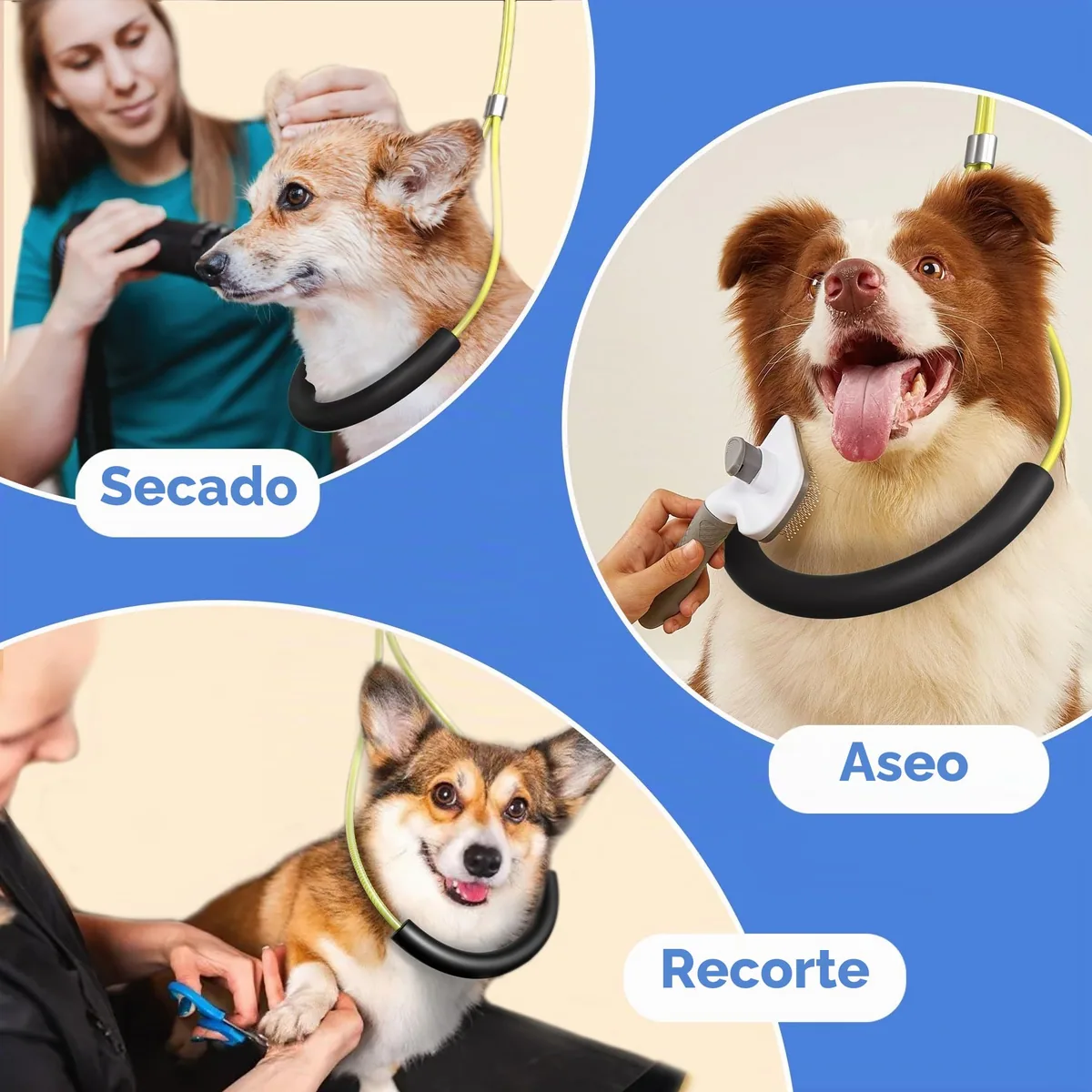 Josmimic Brazo de aseo plegable con hamaca y sujeción — imagen 8