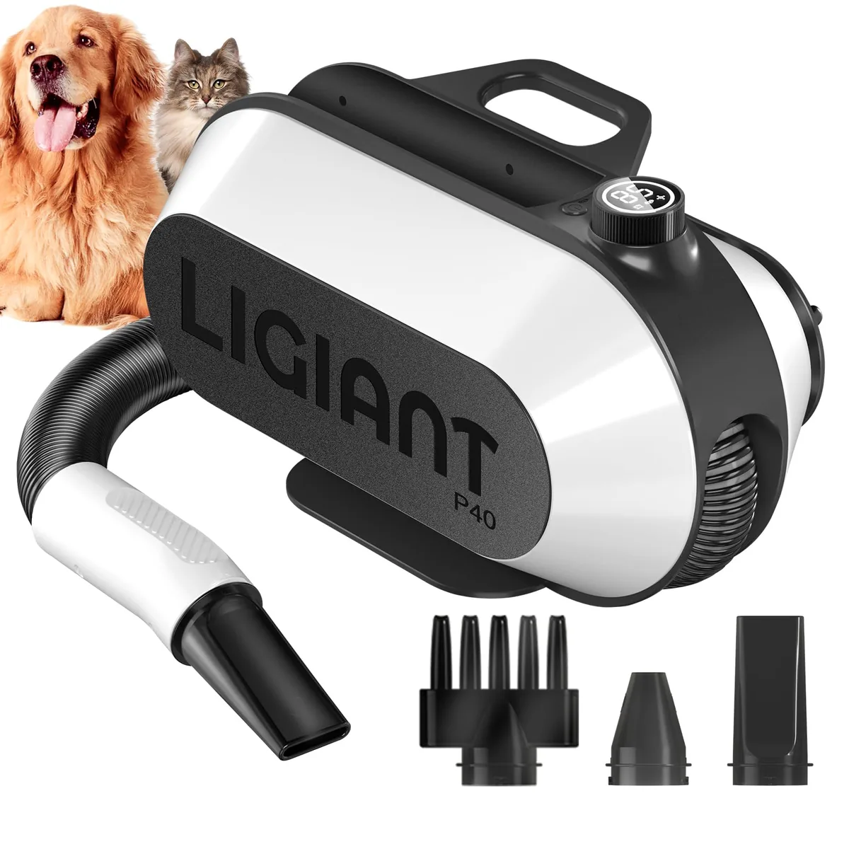 LIGIANT P40 Secador profesional con modo gato (40 dB)