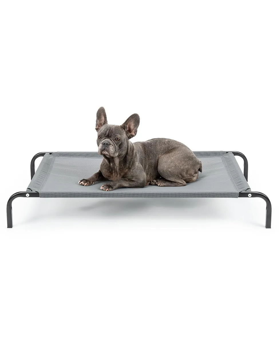 lionto Cama elevada Textilene 75 cm — imagen 8
