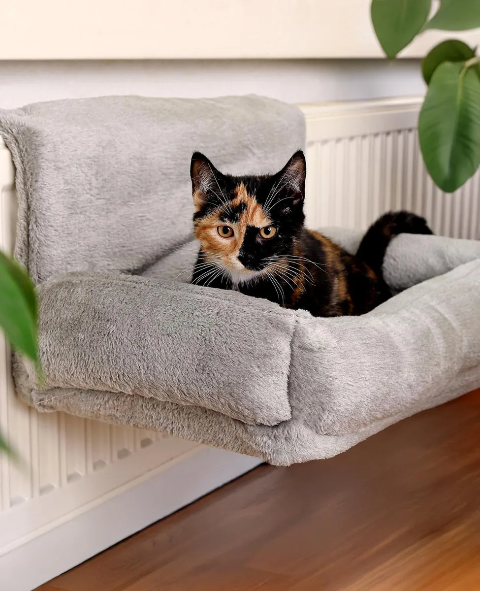 lionto Cama de radiador (hamaca) para gato — imagen 2