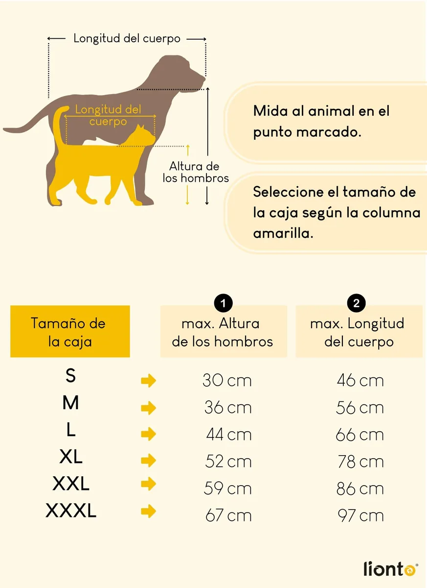 lionto Transportín plegable con estructura de acero (S) — imagen 6