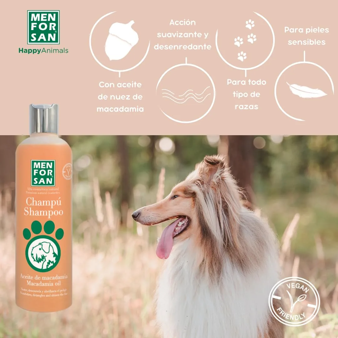 Menforsan Champú de aceite de macadamia (1 L) — imagen 3