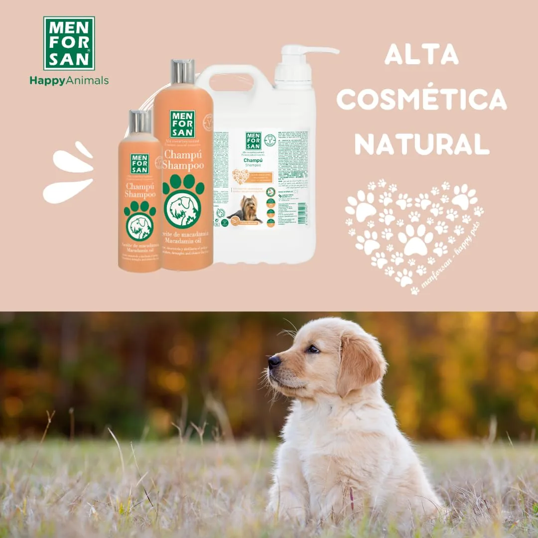 Menforsan Champú de aceite de macadamia (1 L) — imagen 6