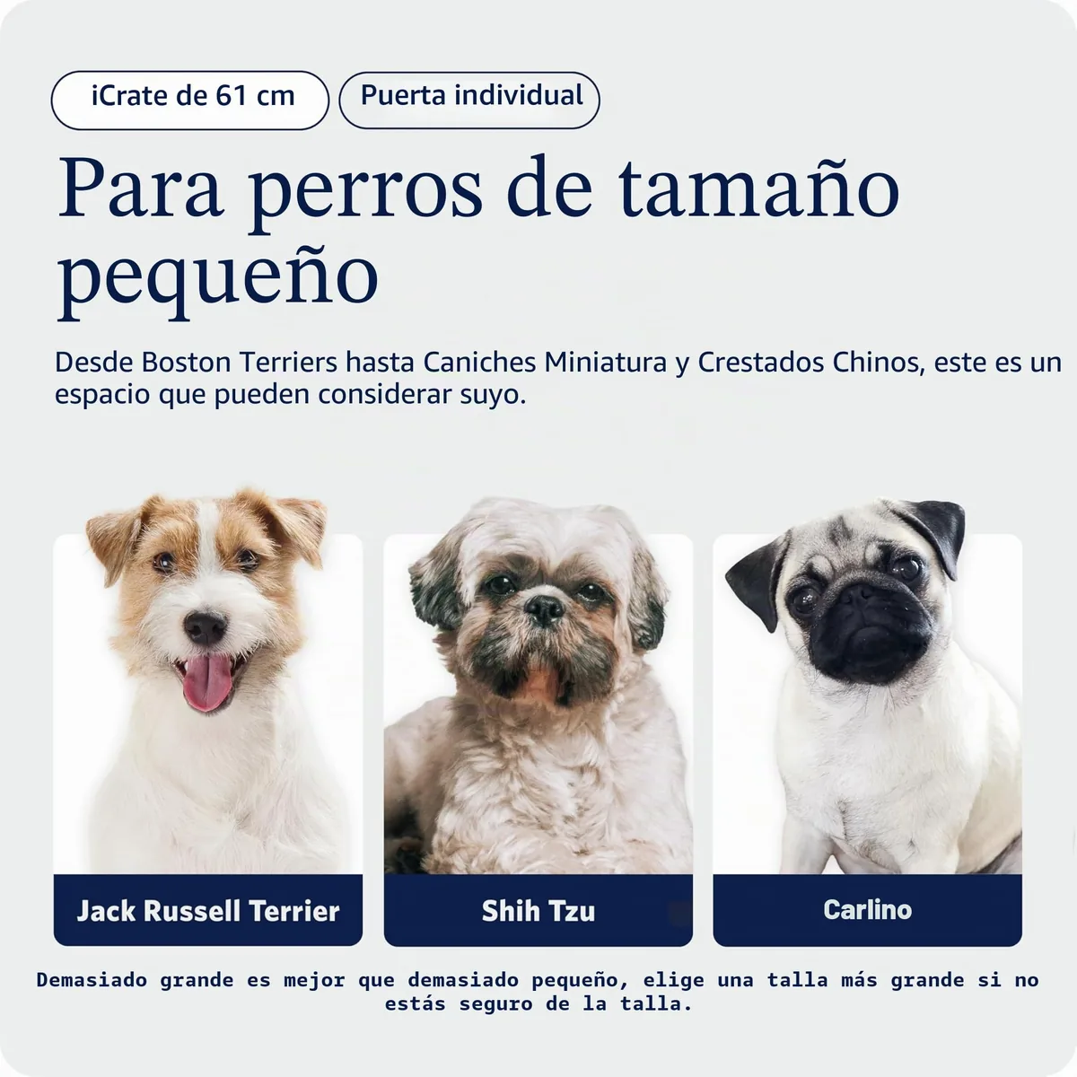 MidWest iCrate Jaula plegable con divisor (perros pequeños) — imagen 2