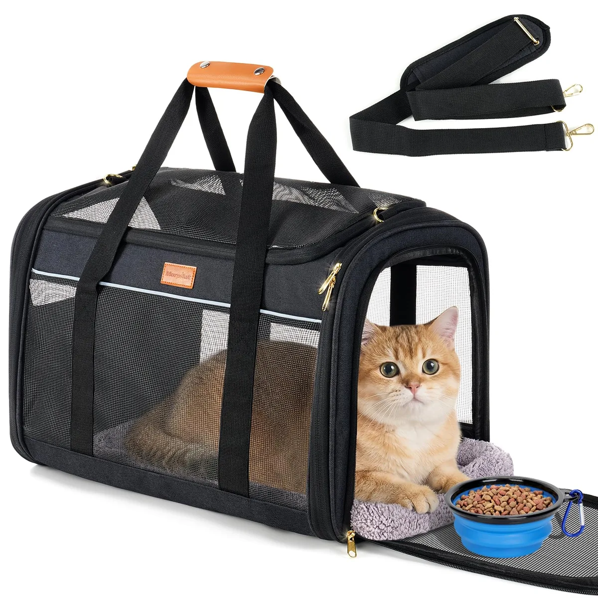 morpilot Transportín grande para gatos hasta 12 kg