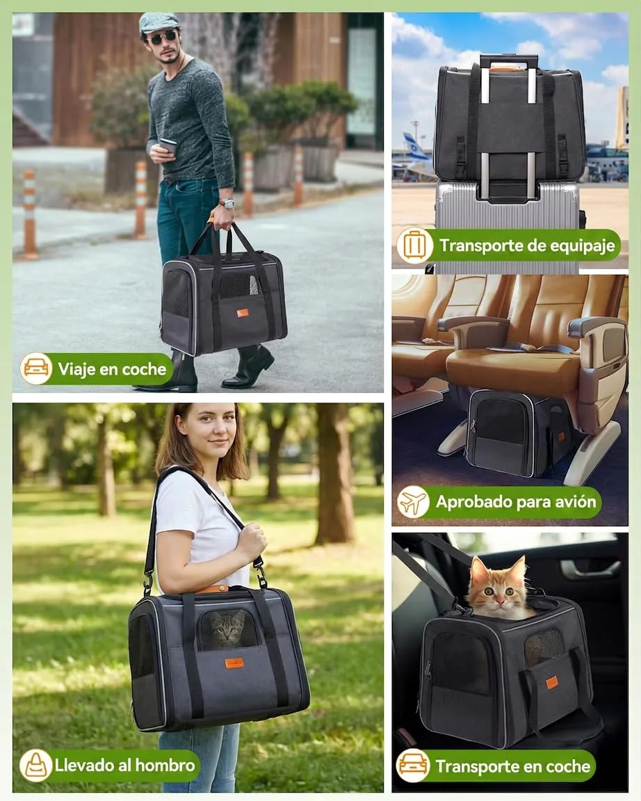 morpilot Transportín blando talla M (44 cm) — imagen 2