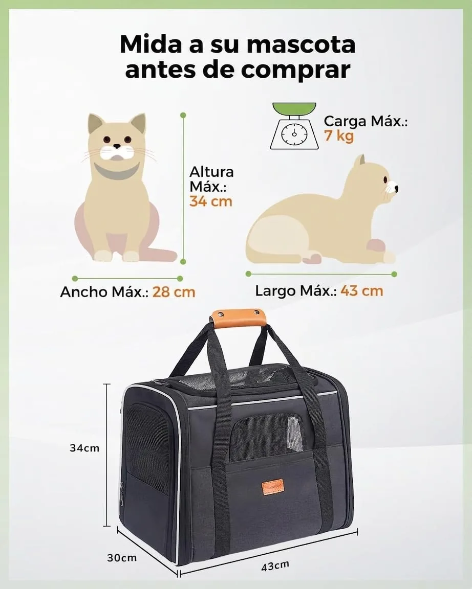 morpilot Transportín blando talla M (44 cm) — imagen 6
