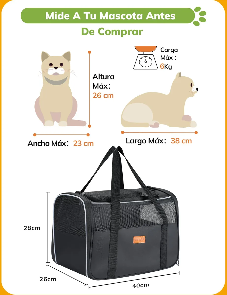 morpilot Transportín blando talla S (40 cm) — imagen 6