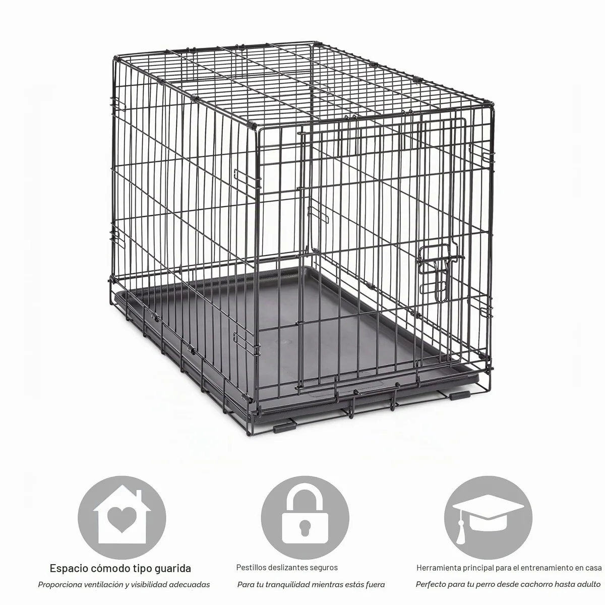 New World Jaula plegable 76 cm (razas medianas) — imagen 3