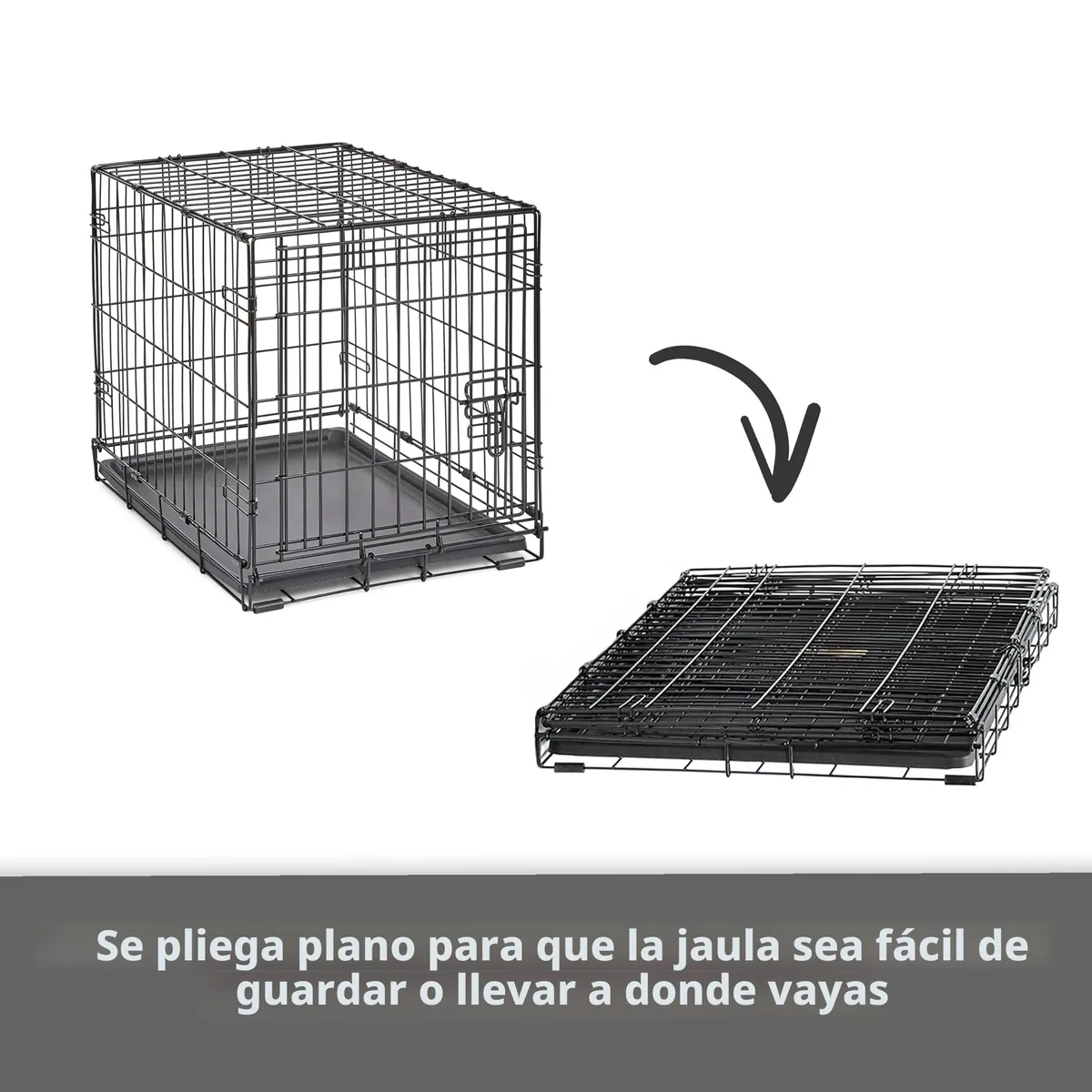 New World Jaula plegable 76 cm (razas medianas) — imagen 6